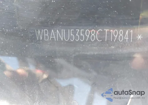 2008 BMW 528I from USA, damaged, VIN WBANU53598CT19841